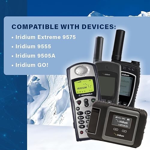 Miniatura 4 de OSAT Tiempo de emisión del teléfono satelital prepago Iridium de 100 minutos  Validez de 60 días  Recargable  Rollover  Activación en línea y