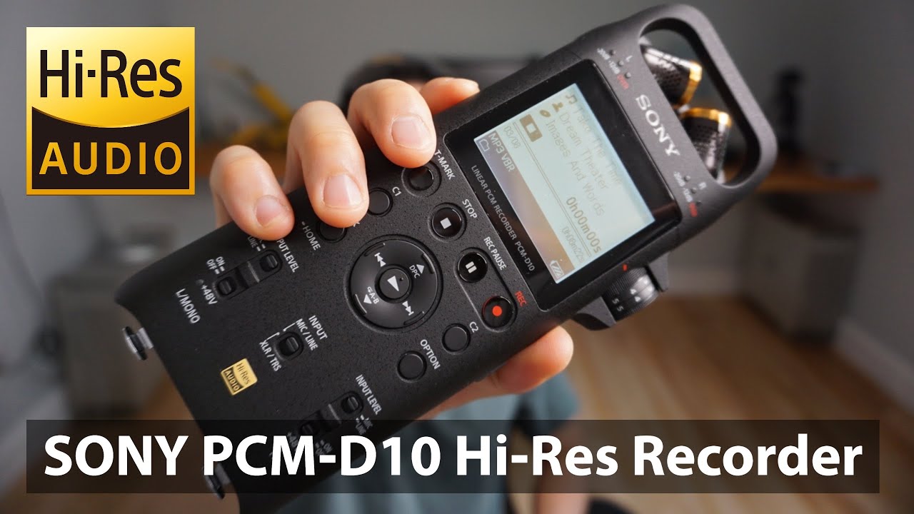 Watch Sony PCM-D10 Hi-Res Recorder First Impression on Amazon Live
