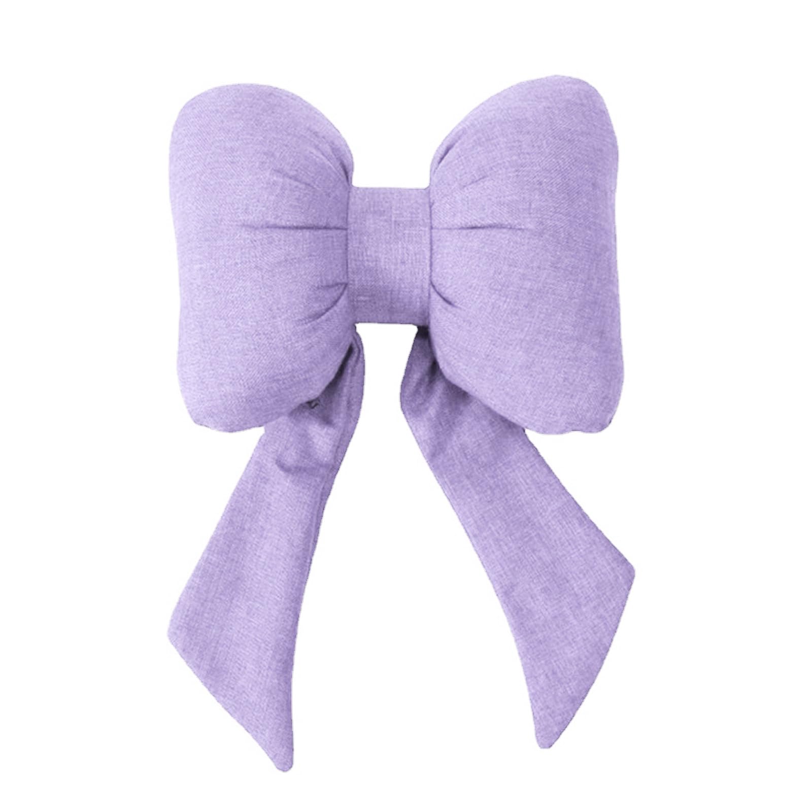 Hsioluted Car Headrest Pillow, Bowknot Neck Pillow for Car, Comfortable Soft Seat for Driving, Head Rest Cushion Seat Head Rest Neck Cushion