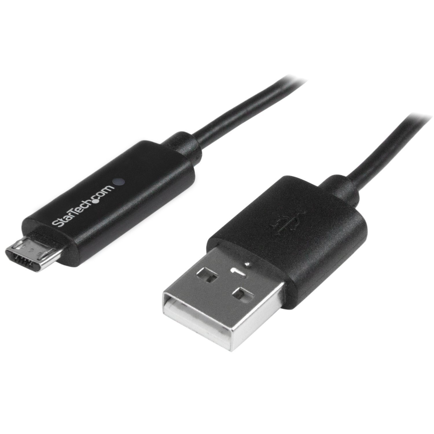 StarTech.com Micro-USB Cable with LED Charging Light - M/M - 1m (3ft)