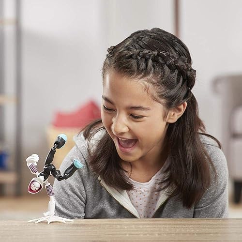 Miniatura 2 de Spider-Man Marvel Bend and Flex - Figura de acción de araña fantasma, figura flexible de 6 pulgadas, incluye accesorio de red, para niños a partir