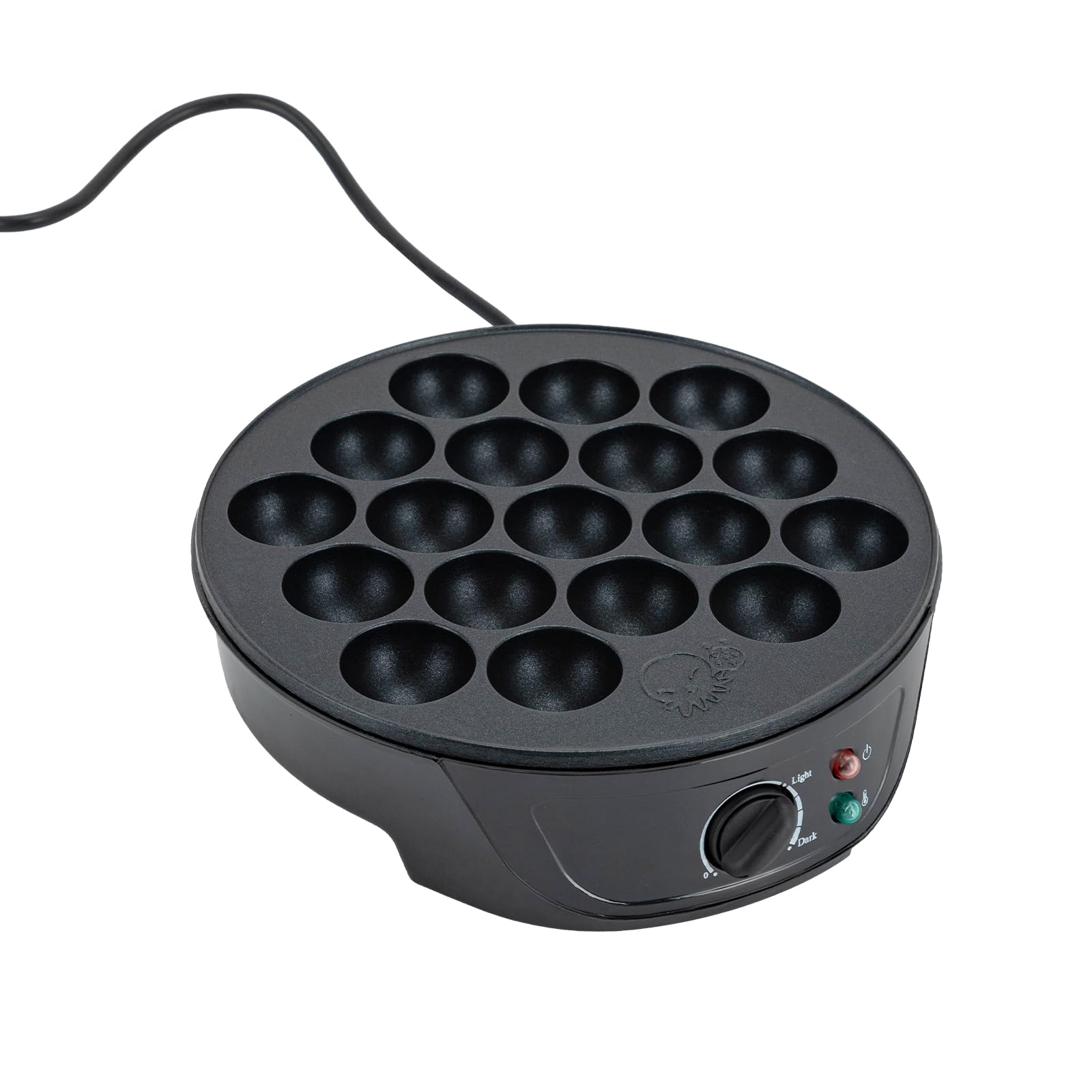 Takoyaki padella elettrica 18 griglia 750 W Mini Takoyaki elettrico per Takoyaki e Torta sbuffi spina europea