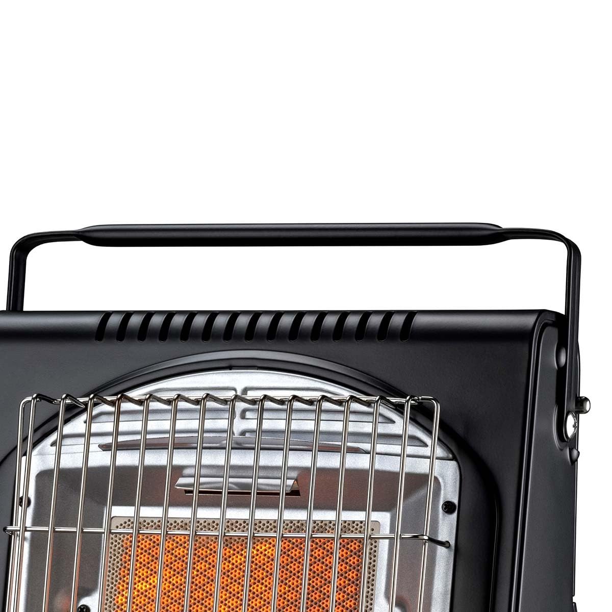 Kemper – Calefacción de gas portátil 1700 W Sistemas de seguridad integrados + 8 cartuchos de gas Butano Autonomía 2:30