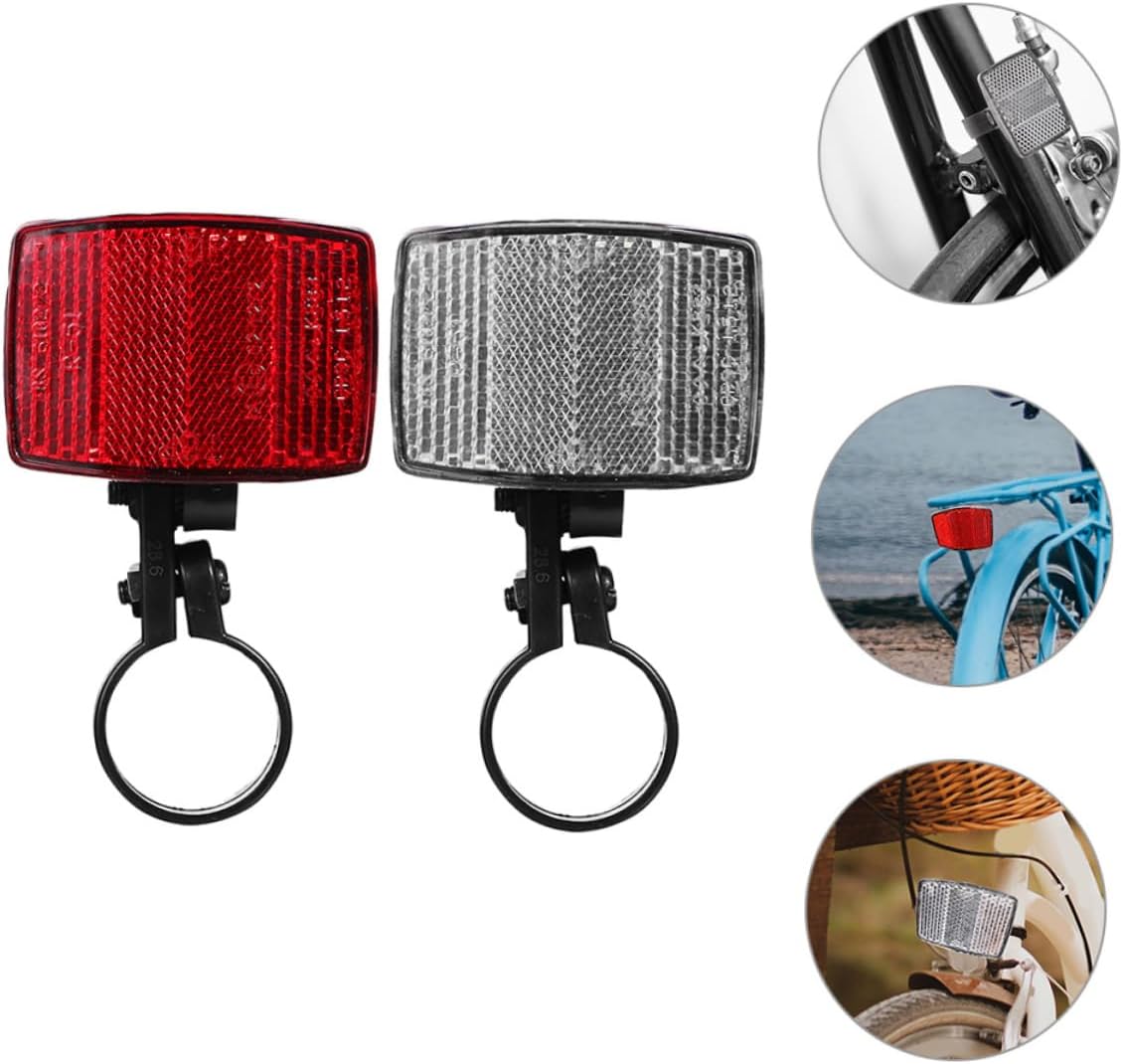 INOOMP Bicycle Reflector Bicycles Reflectors Reflector Front Lamp Rear Reflector Tool Bike Accessory Mountain