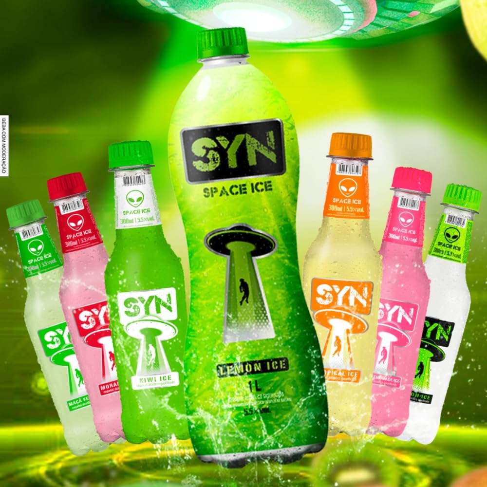 Ice SYN Kiwi 300ml : Amazon.com.br: Alimentos e Bebidas