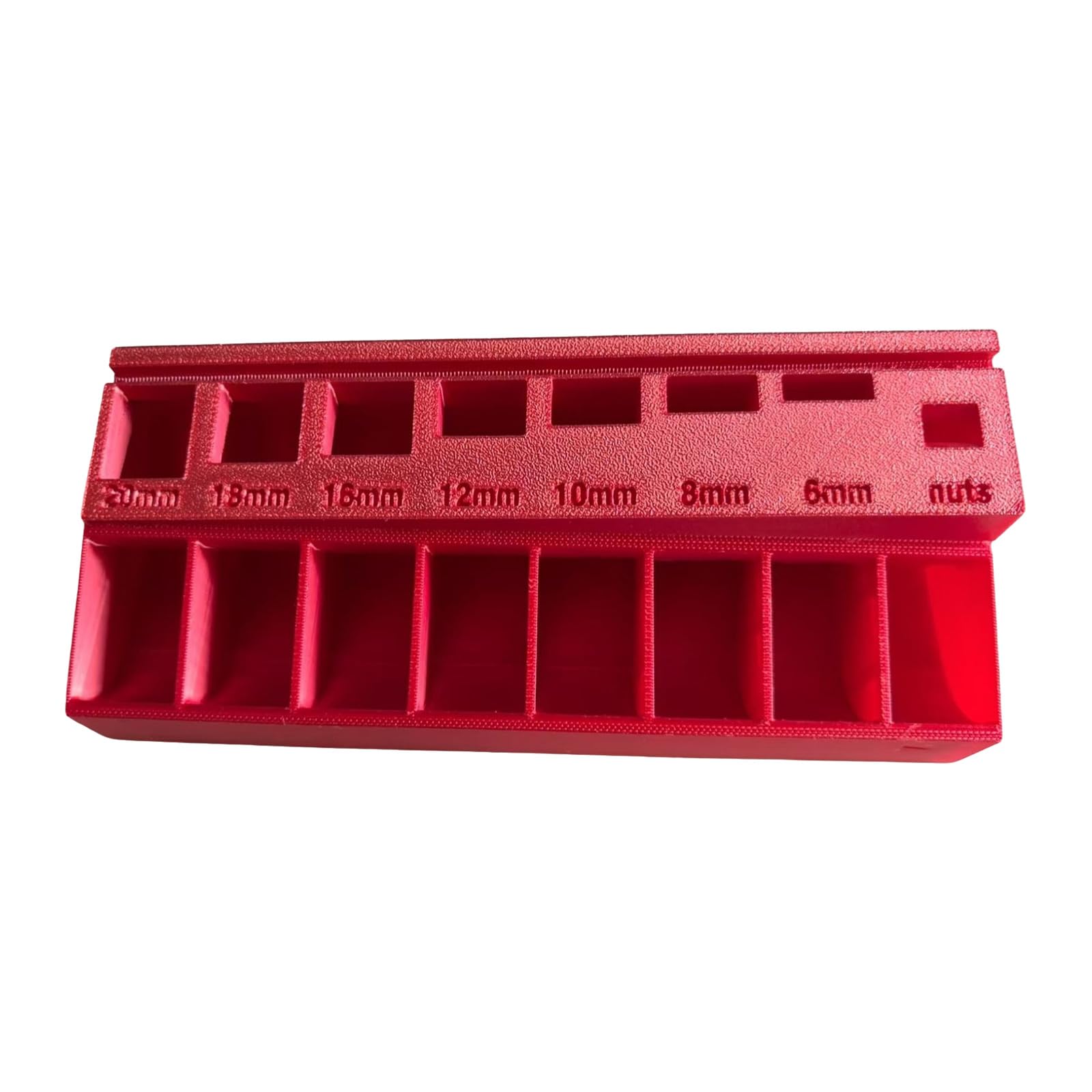 Kaccde Red Permanent Hardware Sorting Cartons Featuring Customizable Compartments And Portable Structure For Bolt Management Workshop Screw Sorter