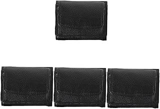 HOMSFOU 4 Peças Porta-Moedas Carteira De Bolso Carteira Pequena Bolsa Feminina Troca Carteira Porta-Cartões De Identificação Carteira Pu Para Cartões Carteira Para Mulheres Carteira