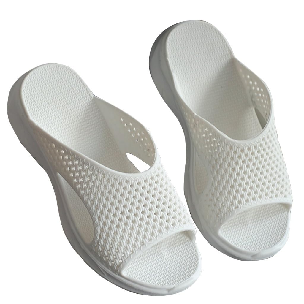 Sandalias de Mujer, Zapatillas para Mujer con Puntera Abierta, sin Cordones, de Verano para mamás y Damas, Gran Comodidad y Suelas Suaves (Rosa, 41 EU)