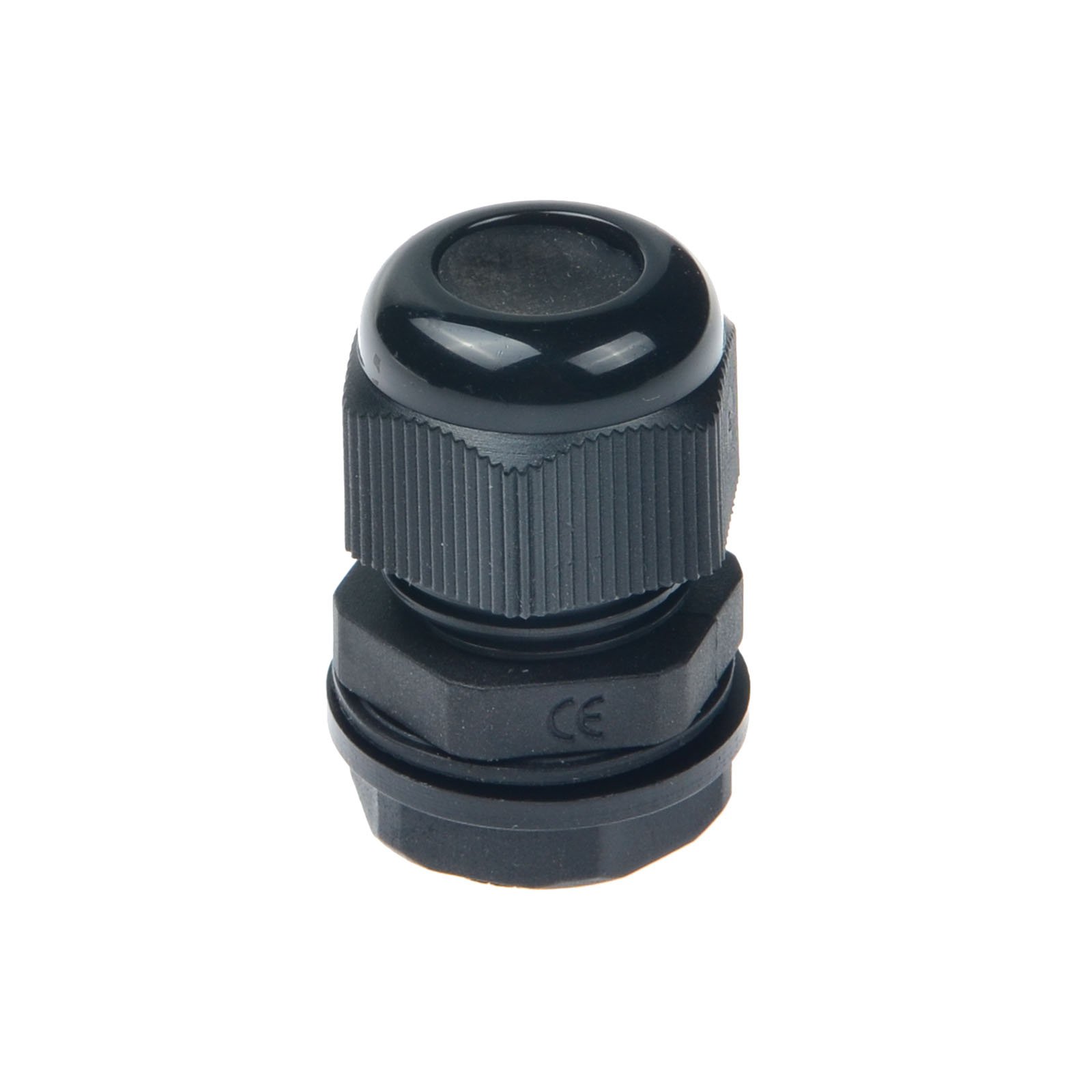 NineLeaf 40pk schwarz Kompression Kabelverschraubung einstellbar 6-12mm Gelenkkabelverbinder, höhere Schutzklasse von IP 66