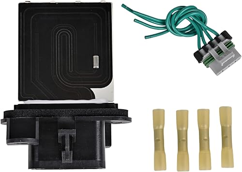 Kit de resistencias de motor de ventilador HVAC compatible con vehículos Toyota Tacoma 2005-2017, la resistencia del soplador de A/C reemplaza