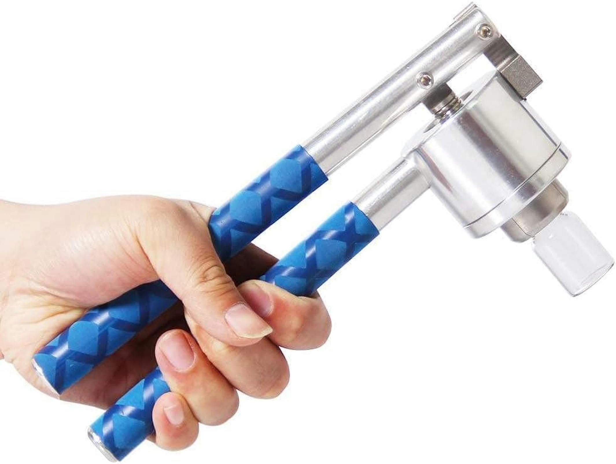 Piegatore Per Fiale E Tappatrice Manuale | Strumento Crimpatura Per Bottiglie Profumo | Modello 15B - Foto 7