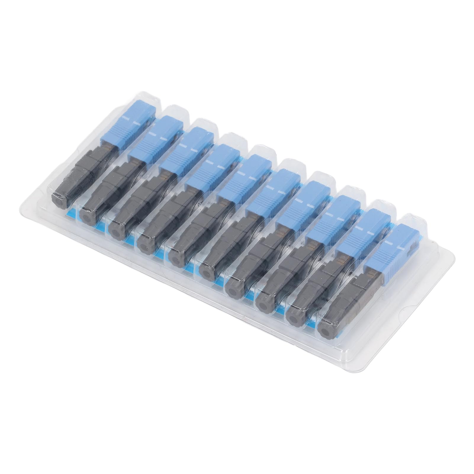 Alomejor Fiber Optic Connector Kit, Low Insertion Loss