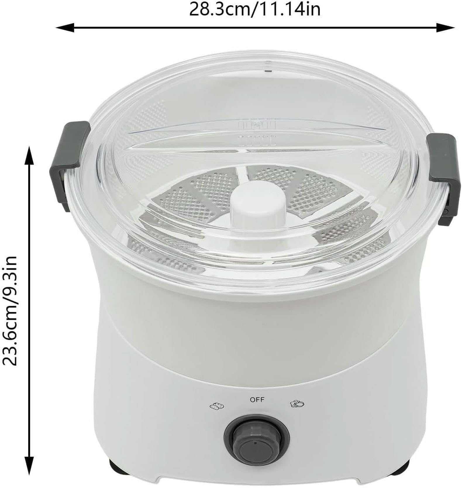 Pelador de patatas eléctrico, pelador automático de patatas, máquina comercial para pelar verduras y frutas, con accionamiento de un solo botón, portátil, centrifugador, para uso doméstico, cocina,