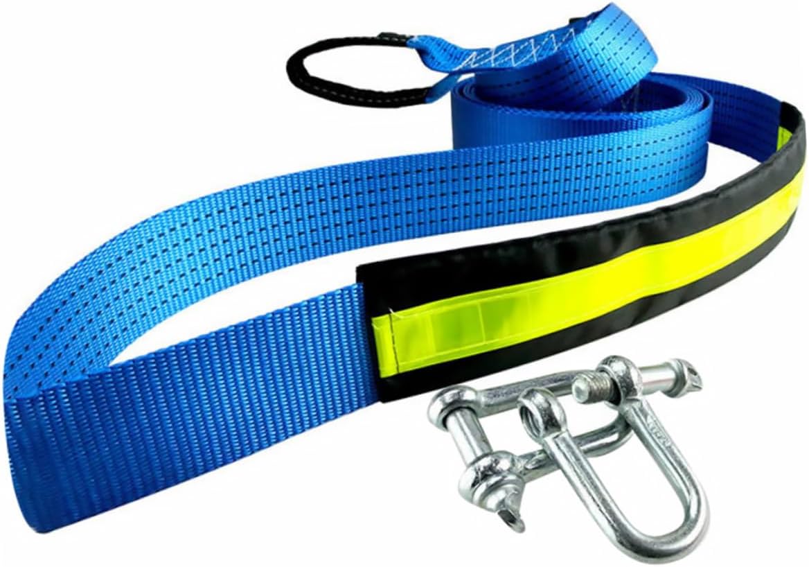 Zerodeko Truck Towing Rope Winch Rope Practical Emergency Car Trailer Tie Down Straps