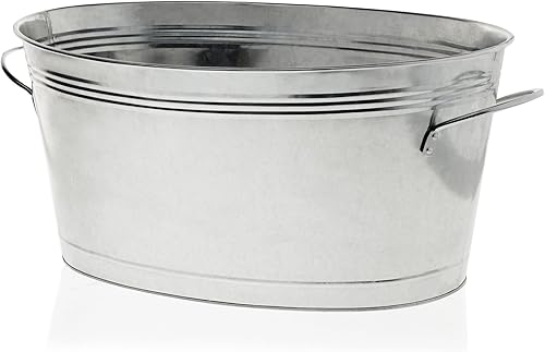 Miniatura 30 de True Cubos de hielo de acero inoxidable para fiestas con tapa, cubo de hielo de doble pared de capacidad de 1.3 L con pinzas, cubo de hielo aislado