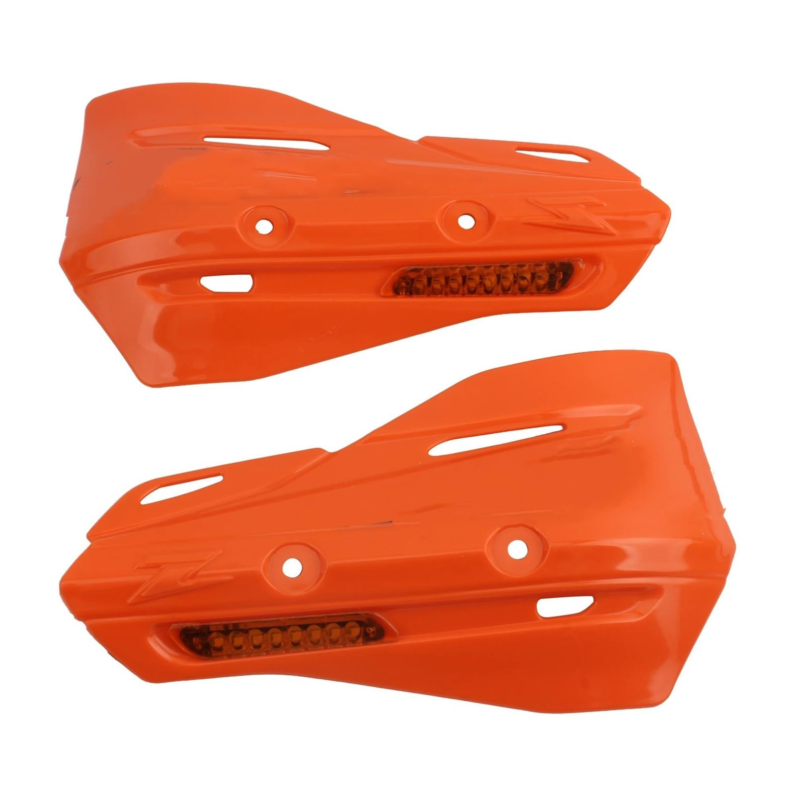 Ochraniacze dłoni Pasuje do akcesoriów motocrossowych XC SX EXC Osłona dłoni motocykla z lekkimi częściami(Orange light)