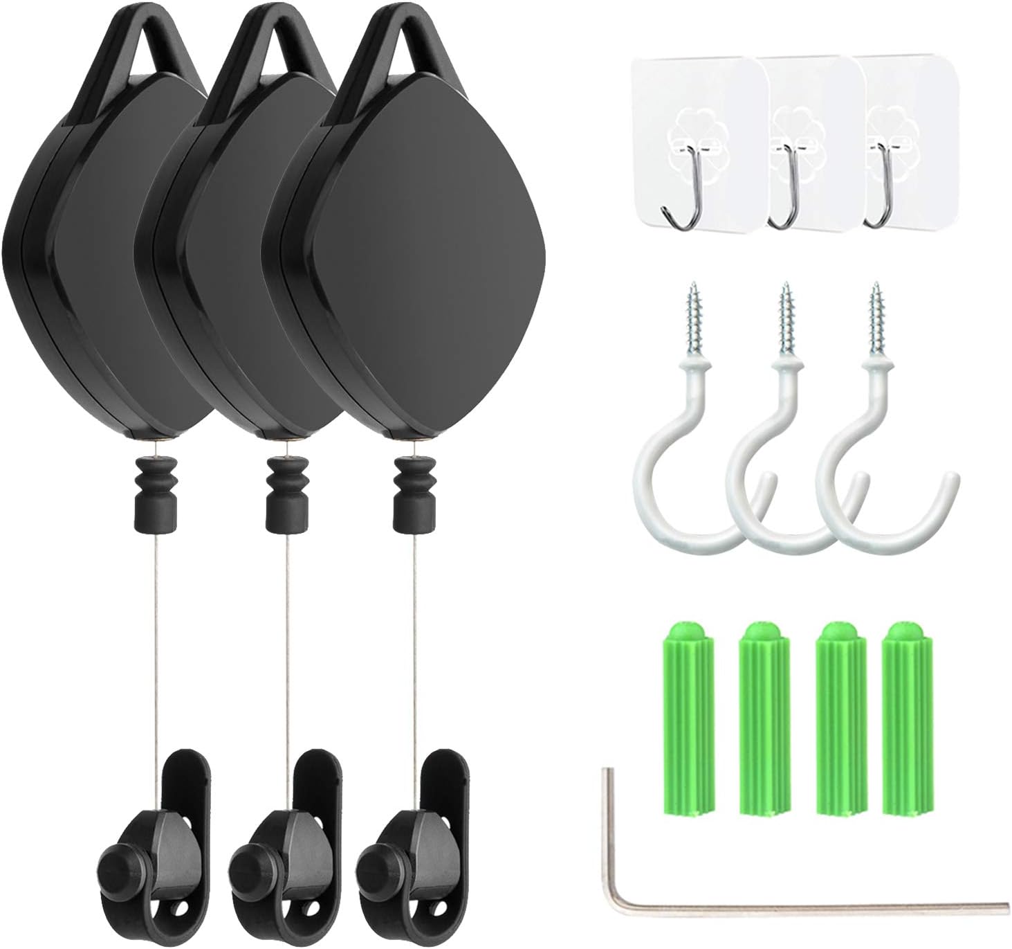 Generic VR Cable Management System for Vive, Durable and Silent Cable Manager for Smooth VR Experience, 71" Stretch Length, Perfect for Gaming Enthusiasts (B)
