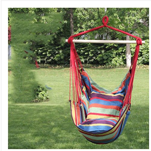 Sillas colgantes para interior y exterior tipo hamaca, de tela y para niños