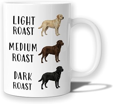 Funny Labrador Gift Retriever Mug 11 oz, Labrador Gifts for Women Men Ceramic Coffee Tea Cup, Lab Dog Gifts, Dog Lover Mom Dad Gift Coffee Mug for Office Home Work