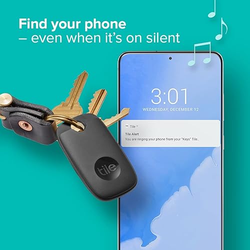 Miniatura 5 de Tile Pro + Slim - Juego de buscador de artículos Bluetooth - Paquete de 2 (1 Pro, 1 delgado), funciona con Alexa y Google Smart Home, compatible con