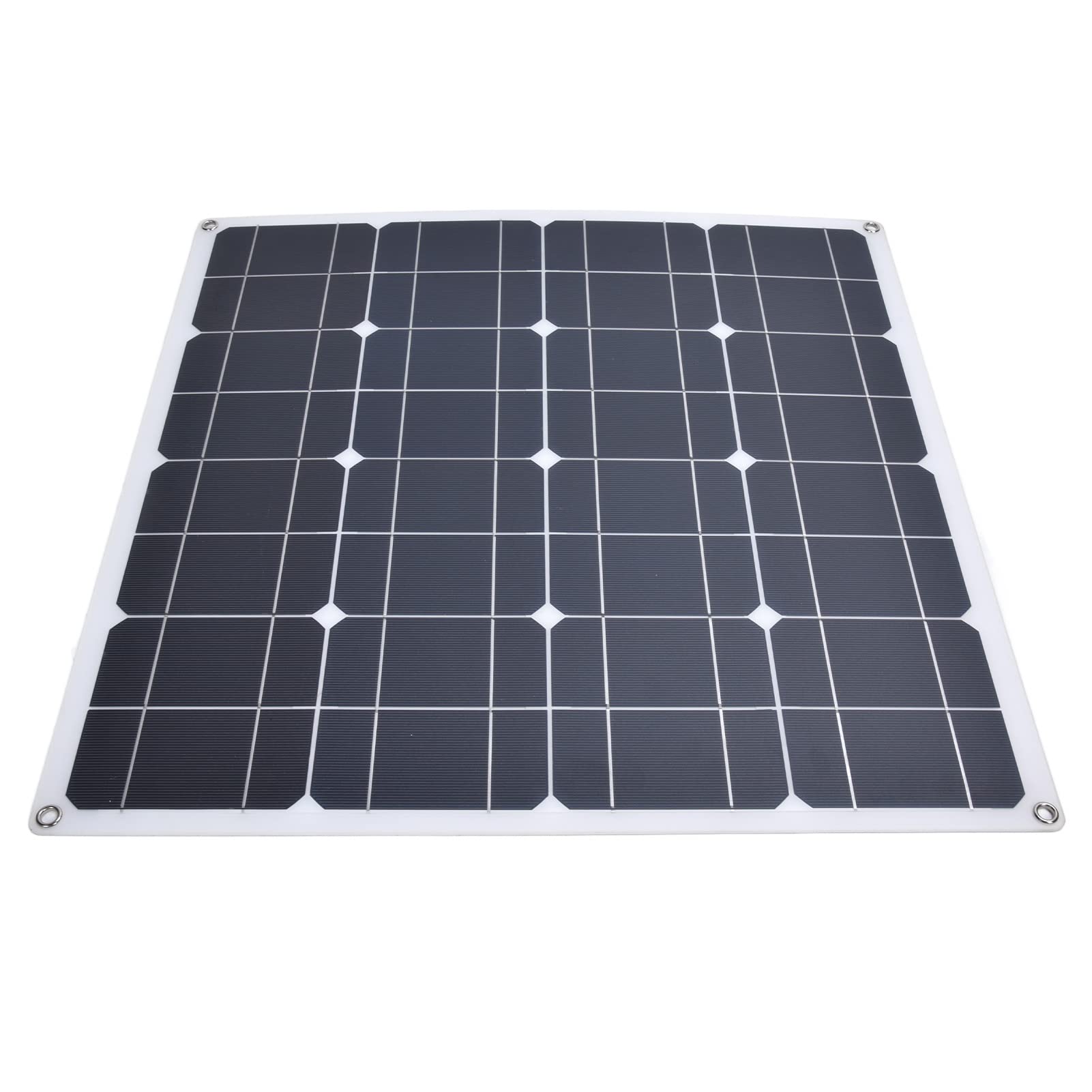 Panel Solar de 60 W / 5 V, Doble Salida, Impermeable, Placa de Carga Flexible, Cargador de Panel Solar Monocristalino