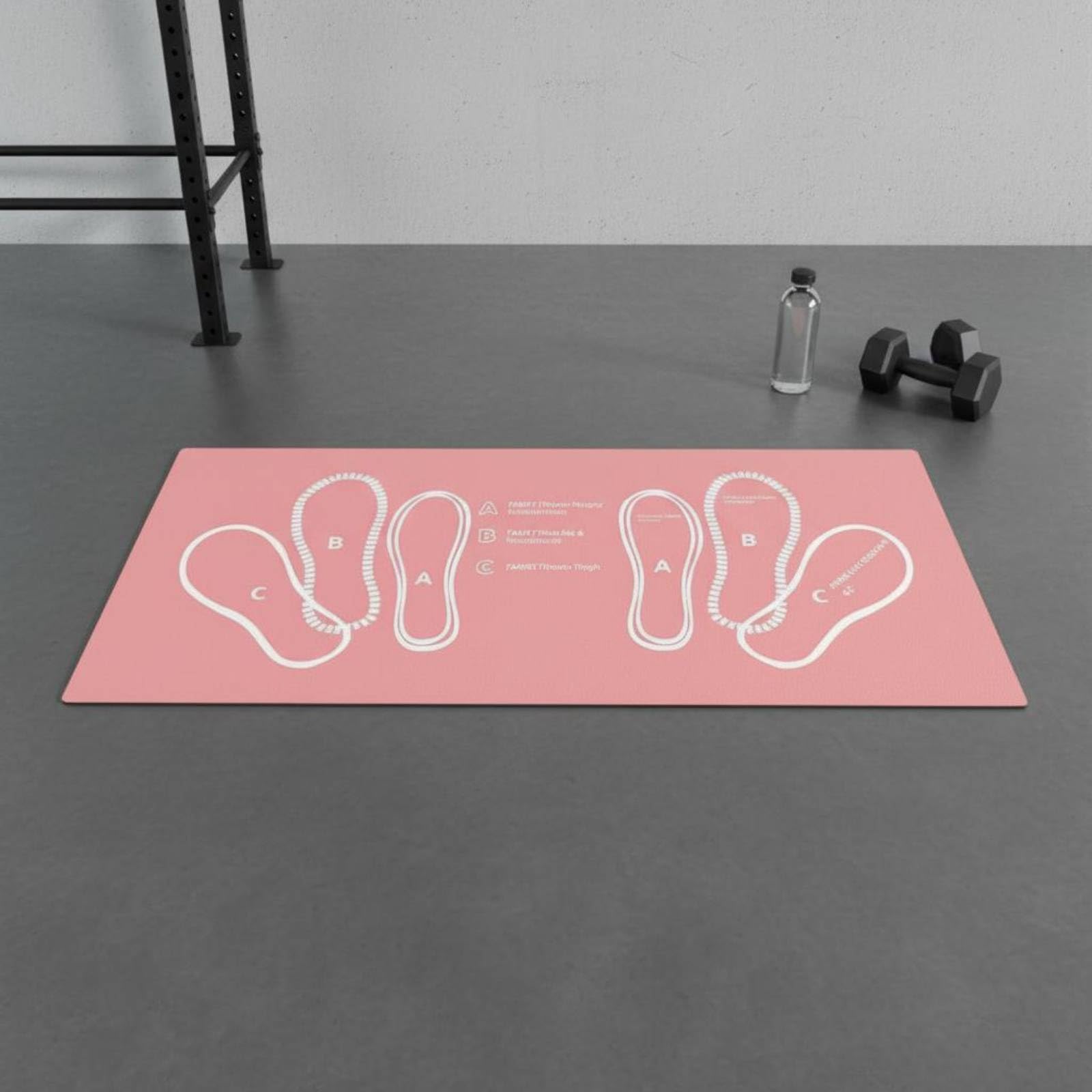 Rubber Backing Squat Stance Mat Anti-Slip Squat Training Mat Slim-Design Fitness Gear, 121jsdd-6-image-38