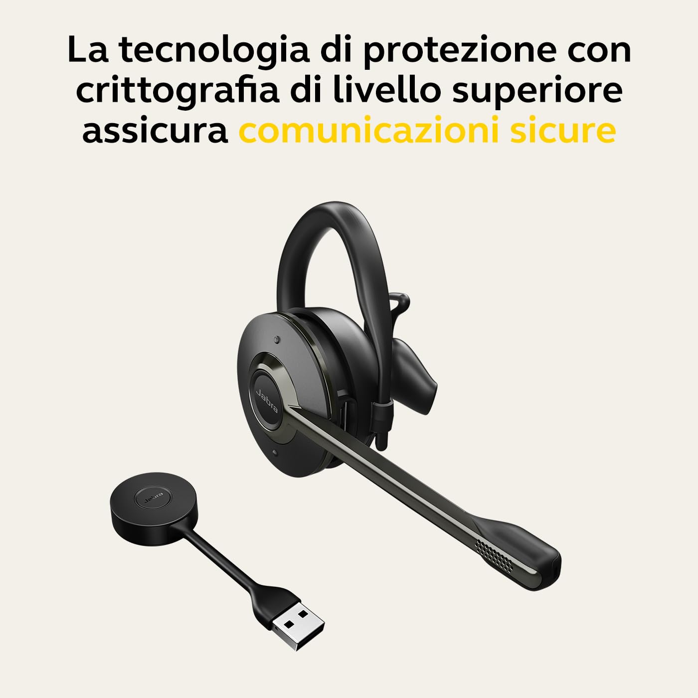 Cuffie Wireless Convertibili Engage 55 - EarHook+neckband Nero - Dettaglio