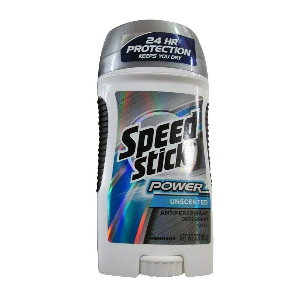 Speed Stick Power AntiPerspirant Deodorant Unscented 3 oz