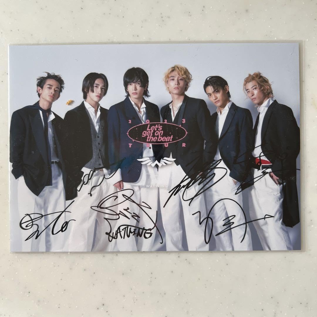 Amazon.co.jp: WATWING CDDVD サイン入りフォト : おもちゃ