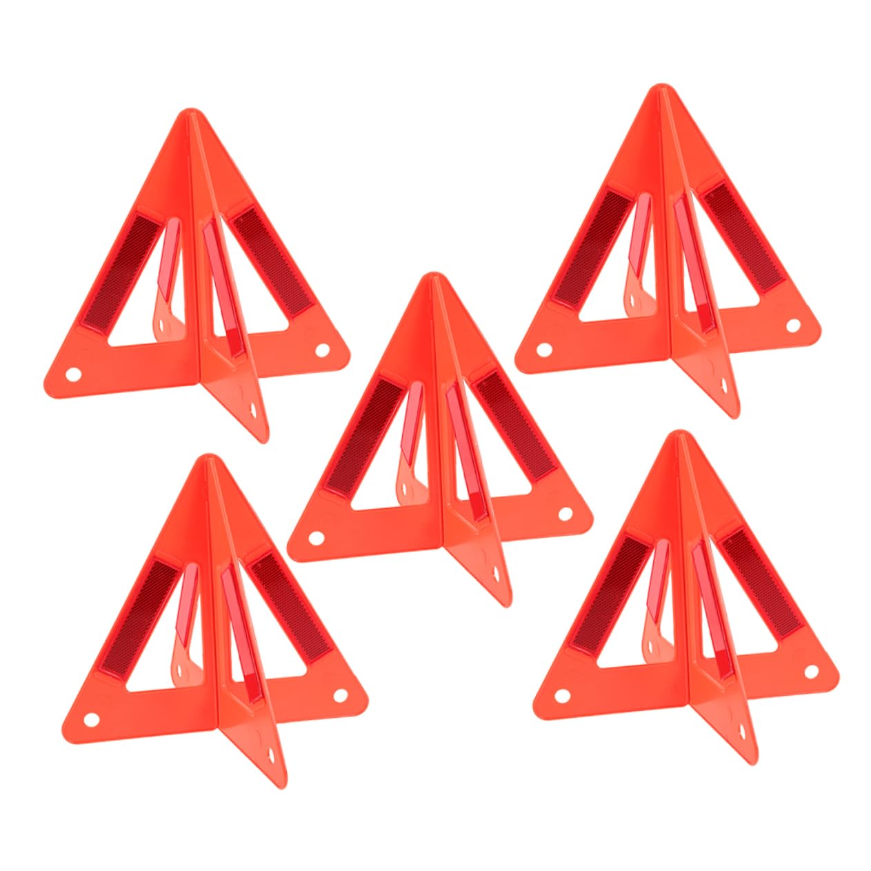 Gatuida Segnale di Avvertimento per Auto Triangoli di Sicurezza Kit di Sicurezza del Veicolo Triangolo di Avvertimento per Auto Triangoli Lungo La Strada Catarifrangenti per Il