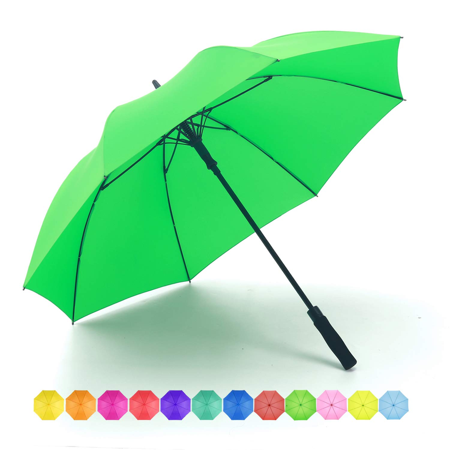 RUMBRELLAGolf Umbrella Large Windproof Umbrellas Auto Open 55IN