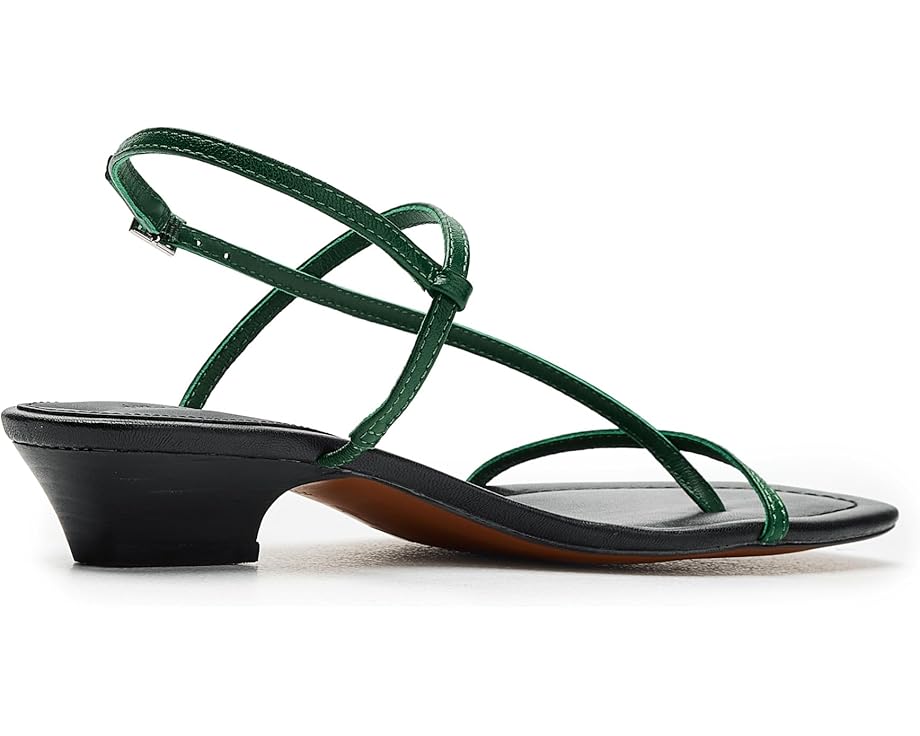 Madewell The Maycie Asymmetric T-Strap Sandal - Bottom View