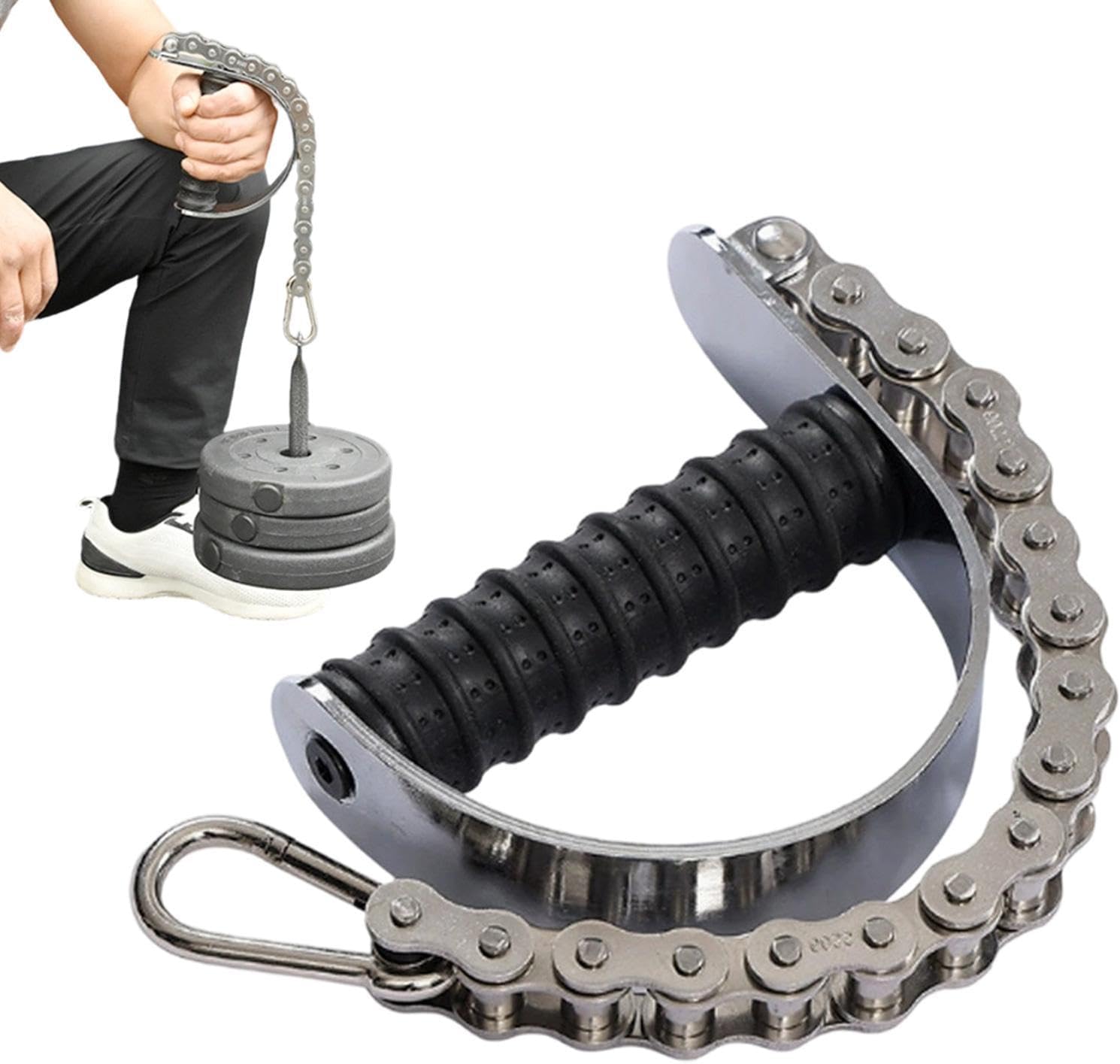 Arm Wrestling Training Equipment - Forearm Exerciser, 1 Piece Adjustable Lever For Wrist Strength, Steel Bar With Spring, Iron Handle For Club, Gym Workout And Home Bodybuilding