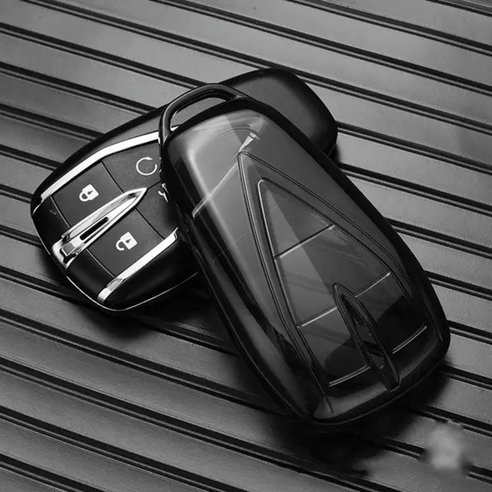 DOUKITransparent TPU Car Key Case Cover Shell, for Changan UNIT UNIK CS35PLUS CS55 PLUS CS75 PLUS Oshan X7 X5 Car Key Cover