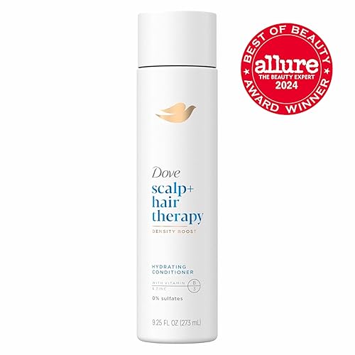 Miniatura 3 de Dove Acondicionador hidratante para el cabello para el cuero cabelludo + terapia capilar para hidratar el cabello sin sulfato para cabello seco,