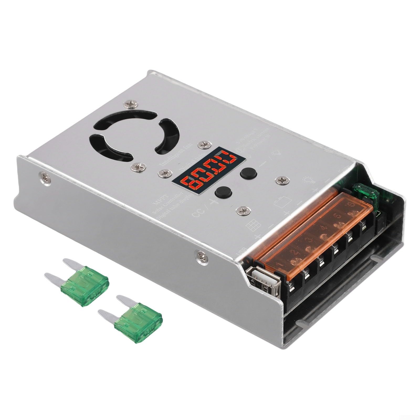 MPPT - Regulador solar (450 W, 12 V/24 V, 20 A)