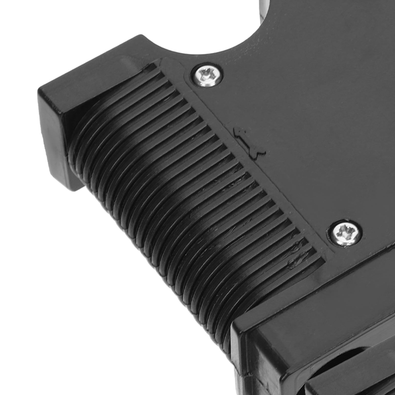 Supports de Fixation pour Pare-Battages Bateaux 2 Pièces Noir et Blanc en Matériau Marin, Crochets Robustes pour Défenses Marines et Amarrage, Accessoires pour Plaisanciers