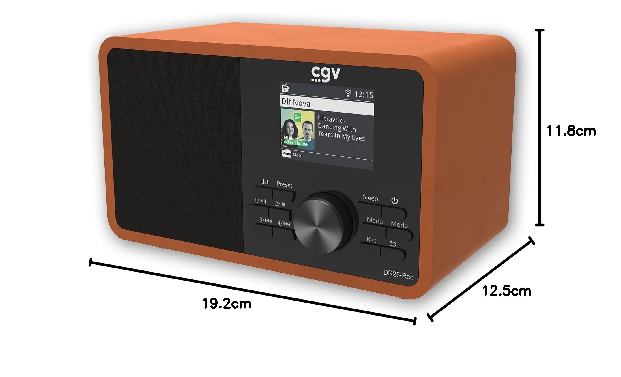 Tuner Radio Numérique Albrecht DR53 - DAB+/FM - Écran Couleur 4" - Streaming Bluetooth