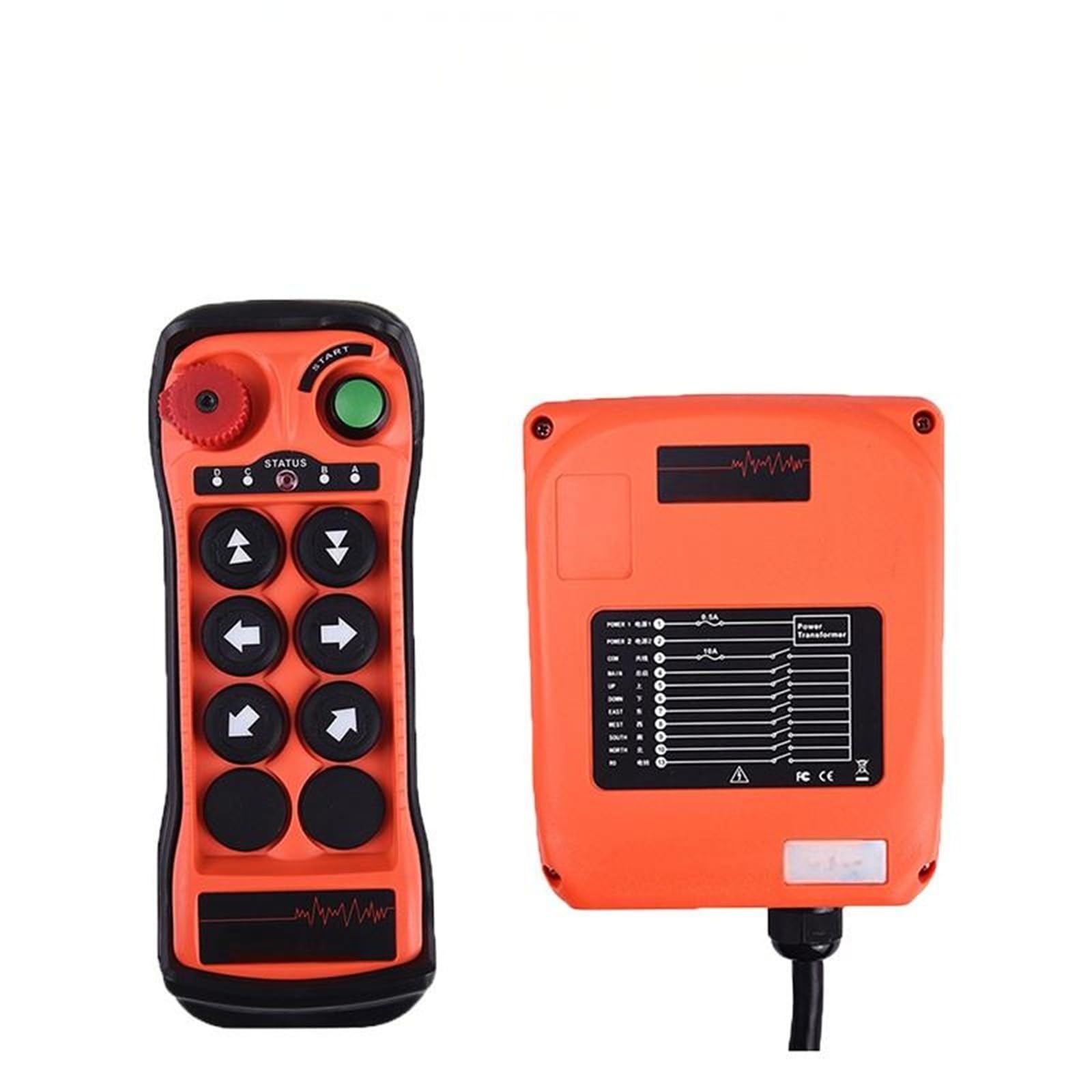 Grue monopoutre Q600 télécommande sans fil industrielle pour treuils