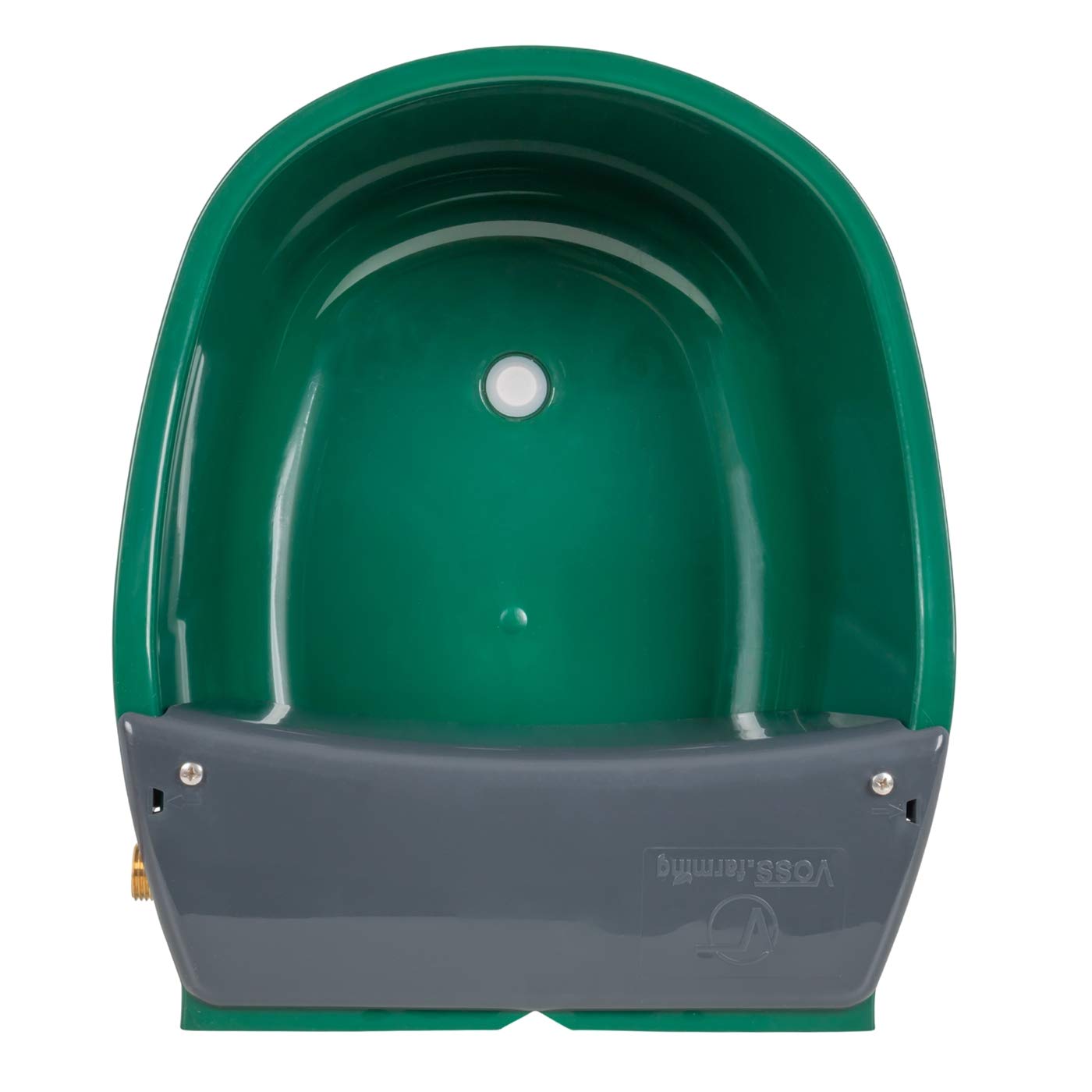 VOSS.farming beheizte Schwimmertränke Thermo S35-230V, 31 Watt, 230V automatisches Thermostat, Spezialkunststoff, Frostschutz Pferde Rinde Galloways Schafe Ziegen Hunde Tränke Selbsttränke