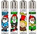 Produktbild Clipper Feuerzeug ZWERGE im 4er Pack