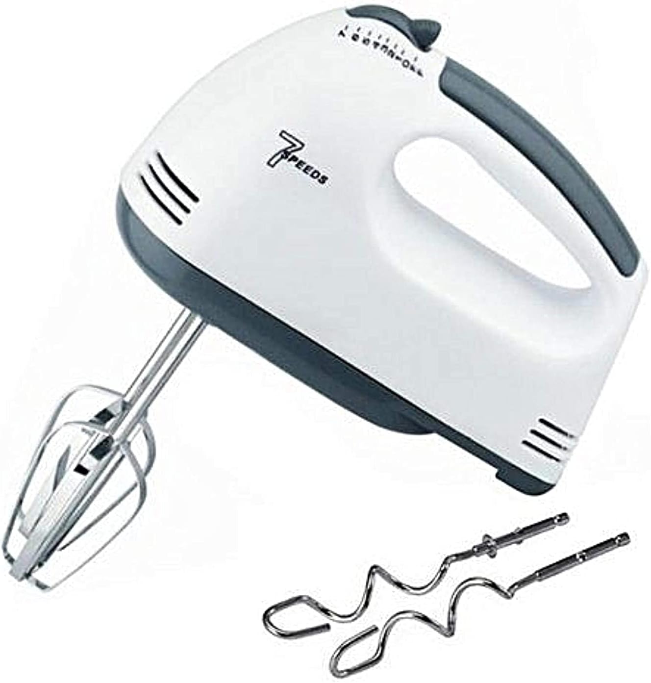 DARZILLA Electric Egg Beater Hand Held High Speed Appliance Used for Cream Mixing/Whipping in Kitchen, Baking Tool 7 Speed