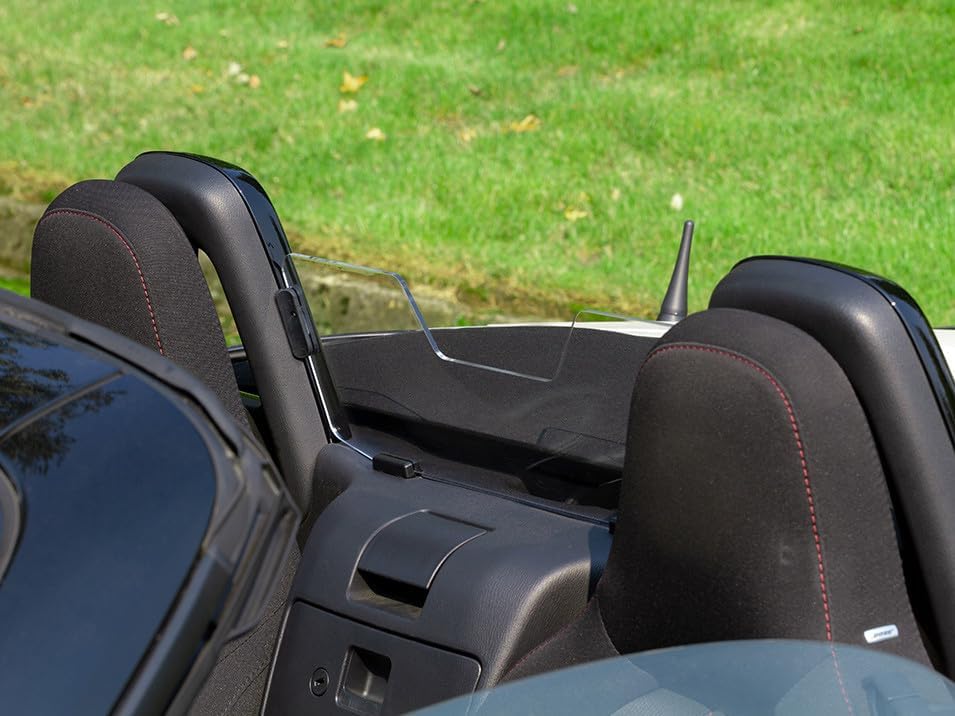 Clear Acrylic Wind Deflector for Mazda Miata MX-5 ND 2016-2021
