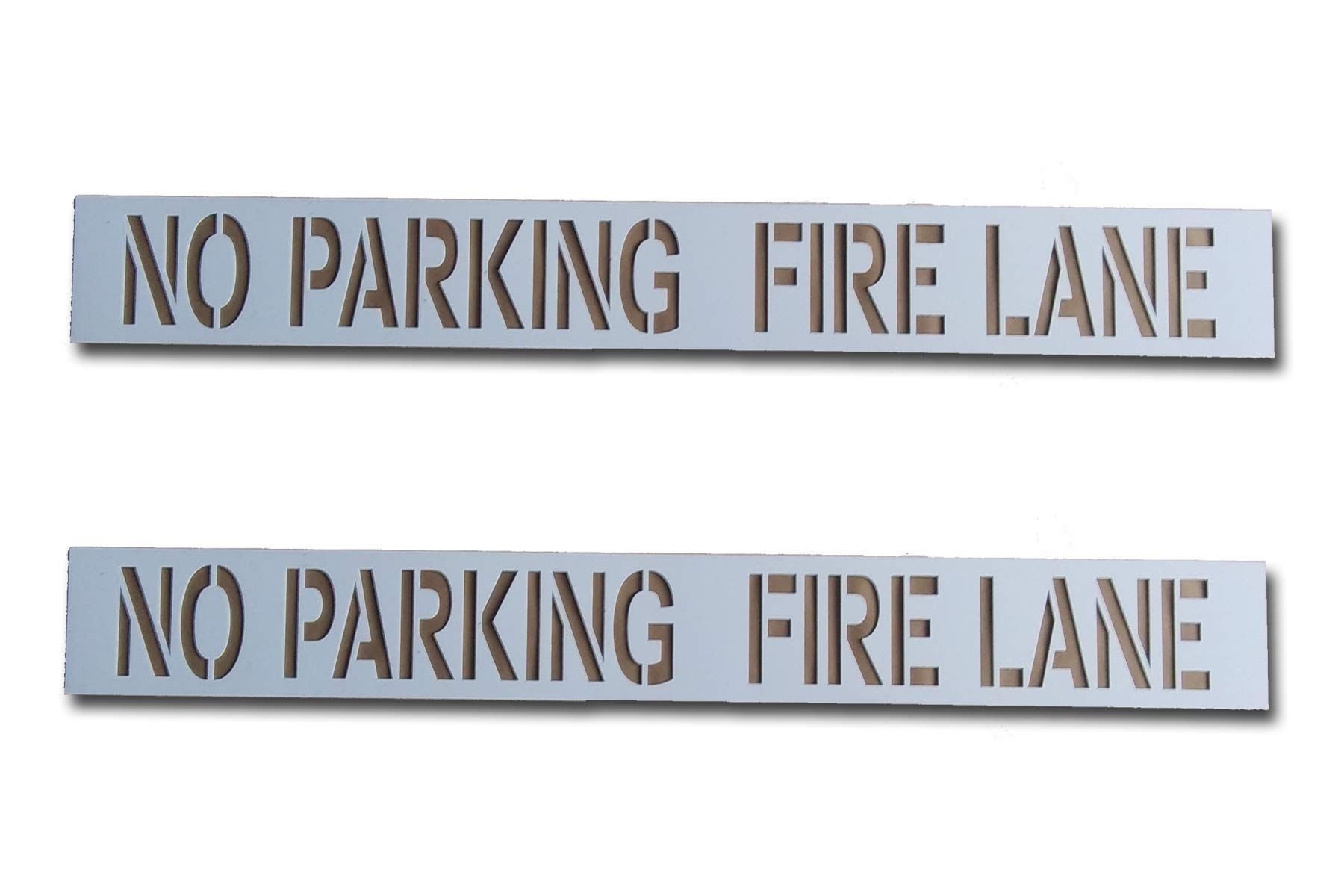 Buy Curb N Sign Reusable Fire Lane Stencil 4 Inch Premium No Parking