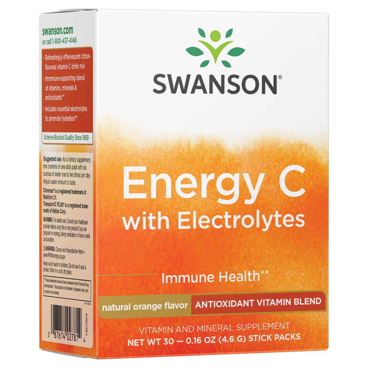 Swanson Ultra Energy C with Electrolytes 30 Packets