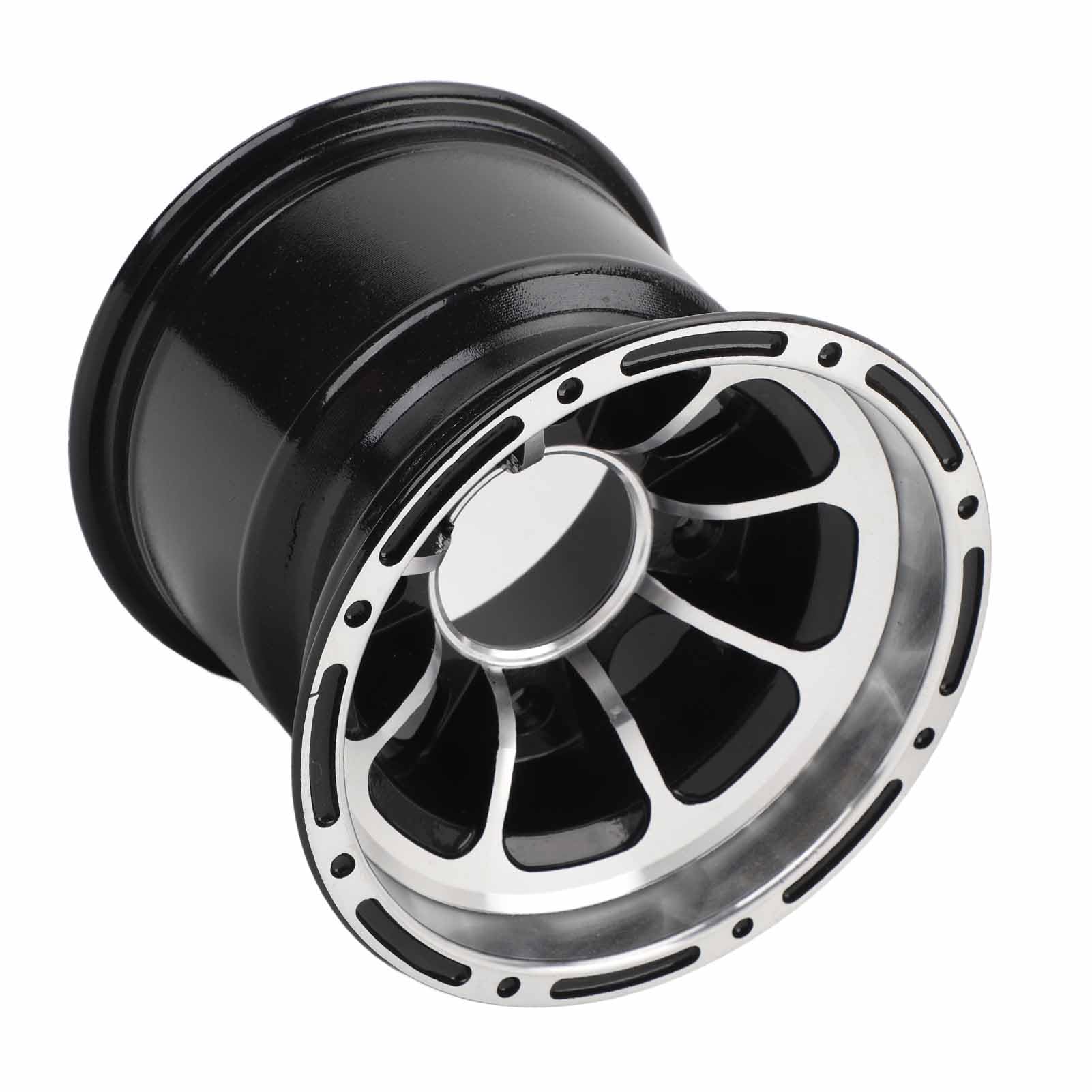 Jante de Roue de VTT, Roue de VTT Haute Résistance Sportive, Jante de Roue en Alliage D'aluminium 8 Pouces, pour Quad Bike Go Kart Cart (Roue arrière)