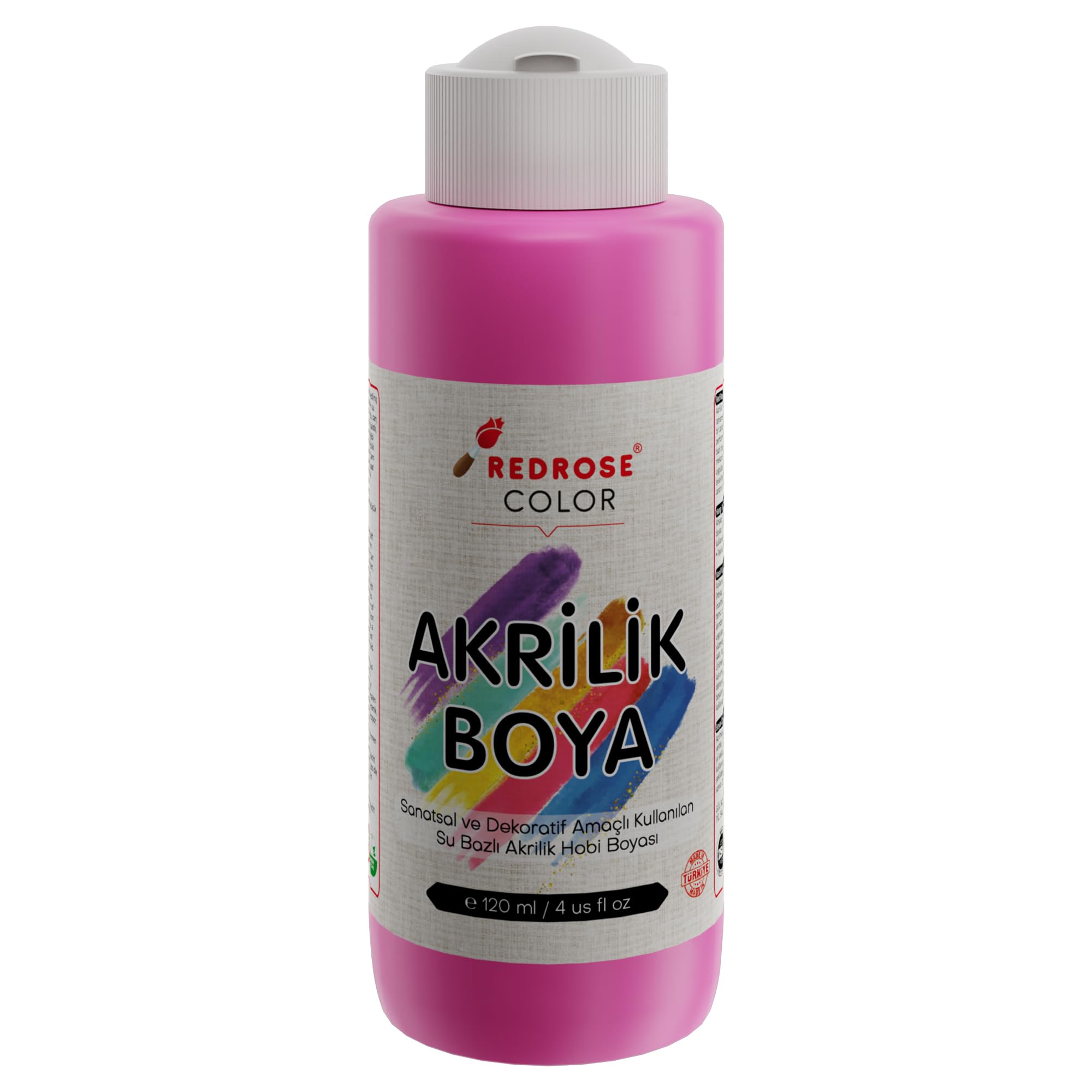 Red Rose Pembe Akrilik Boya 120 ml