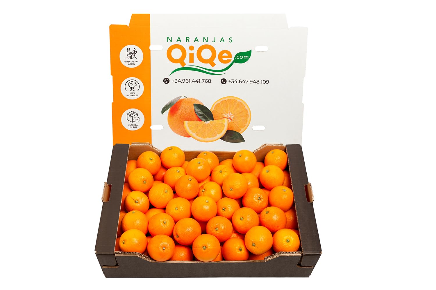 CAJA 20KG DE NARANJAS DE ZUMO. FRUTA FRESCA RECIEN RECOLECTADA…