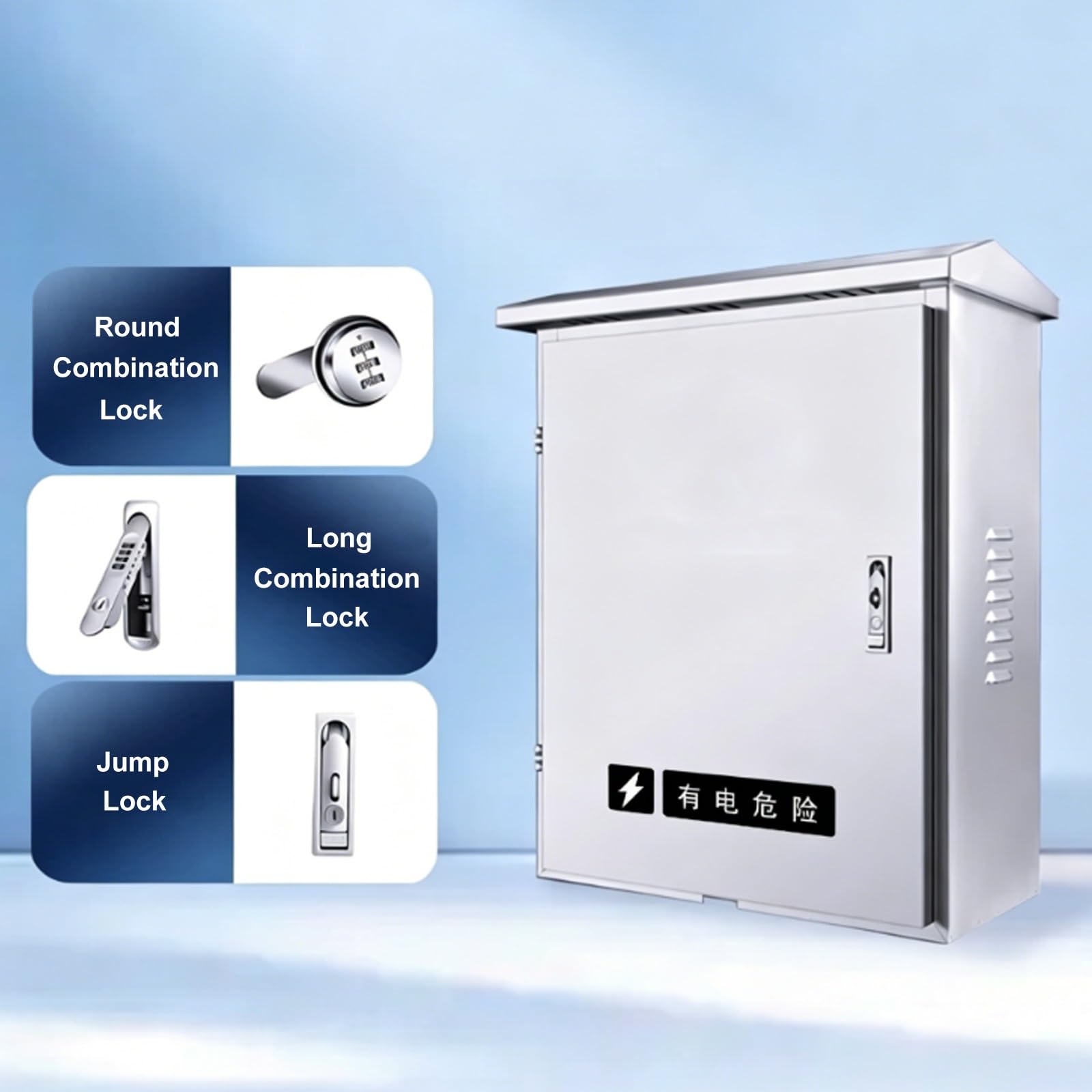 Cubierta de cargador de pared con bloqueo, protector de cargador de vehículo eléctrico, soporte de cable, disipación de calor, componentes de montaje, diseño de ahorro de espacio