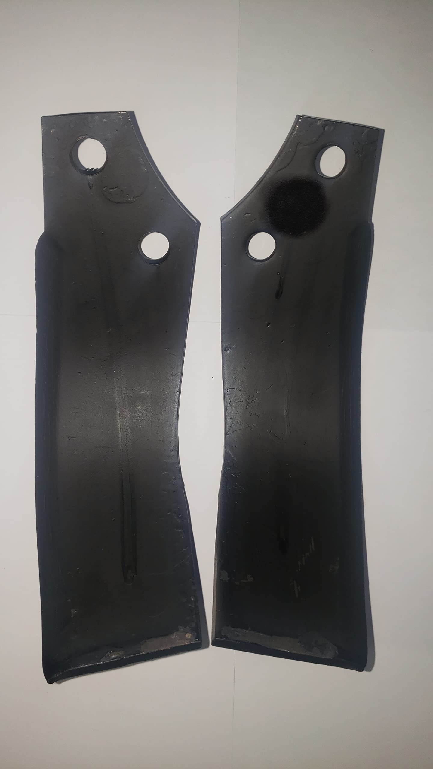 Tiller Tines Compatible with Gearmore Model B Roto-Cultivator Tines Three Each Left Hand and Right Hand